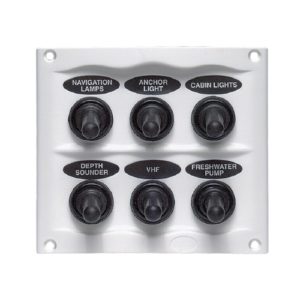 ΠΙΝΑΚΑΣ ΑΥΤΟΜΑΤΟΣ ΜΕ 6 ΔΙΑΚΟΠΤΕΣ ΛΕΥΚΟΣ