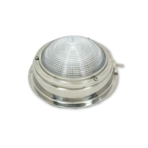 Πλαφονιερα Εξωτερικη Inox 4"