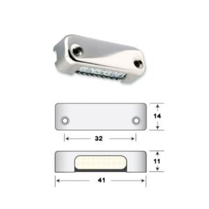 Πλαφονιερα Καθετο Φως Λευκο