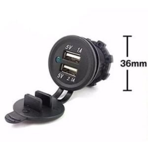 Παροχή Ρεύματος για USB Διπλή θύρα W05237 – Cargador USB Dual