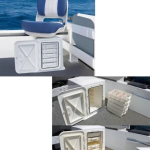Βάση καθίσματος σκάφους με 5 ράφια και θήκες για αξεσουάρ
