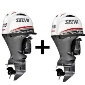 Ζευγάρι εξωλέμβιων κινητήρων SEI WHALE 2*200XSR E.DW.XL.PT